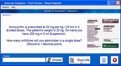 Calculate Dosage by Weight