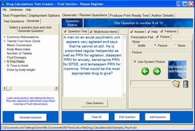 Test Creator / Editor