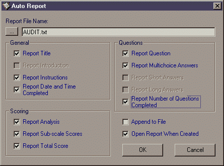 Report on Test Results